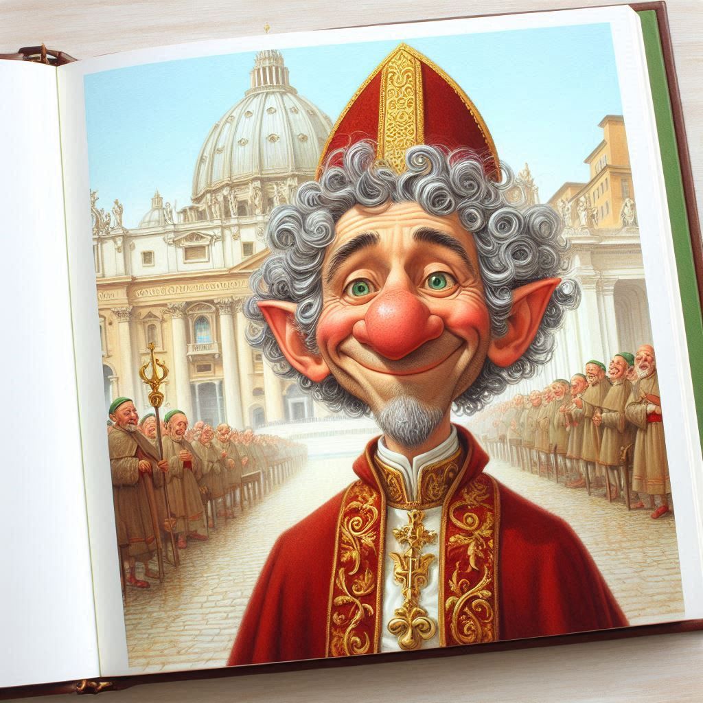 "Elvin Bishop at the Vatican" A Storybook