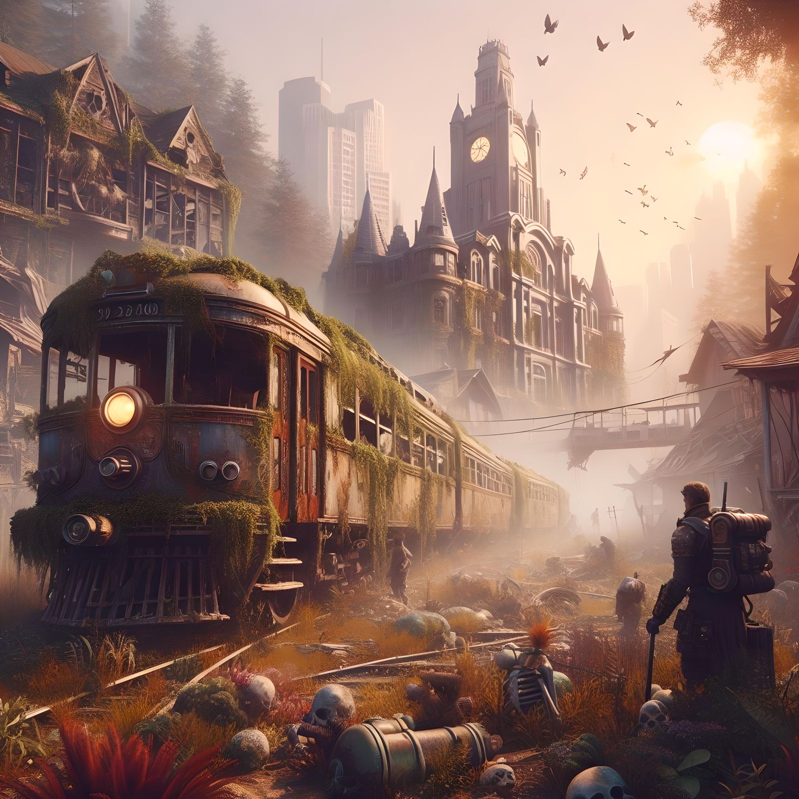 Post apocalyptic New Orleans variant