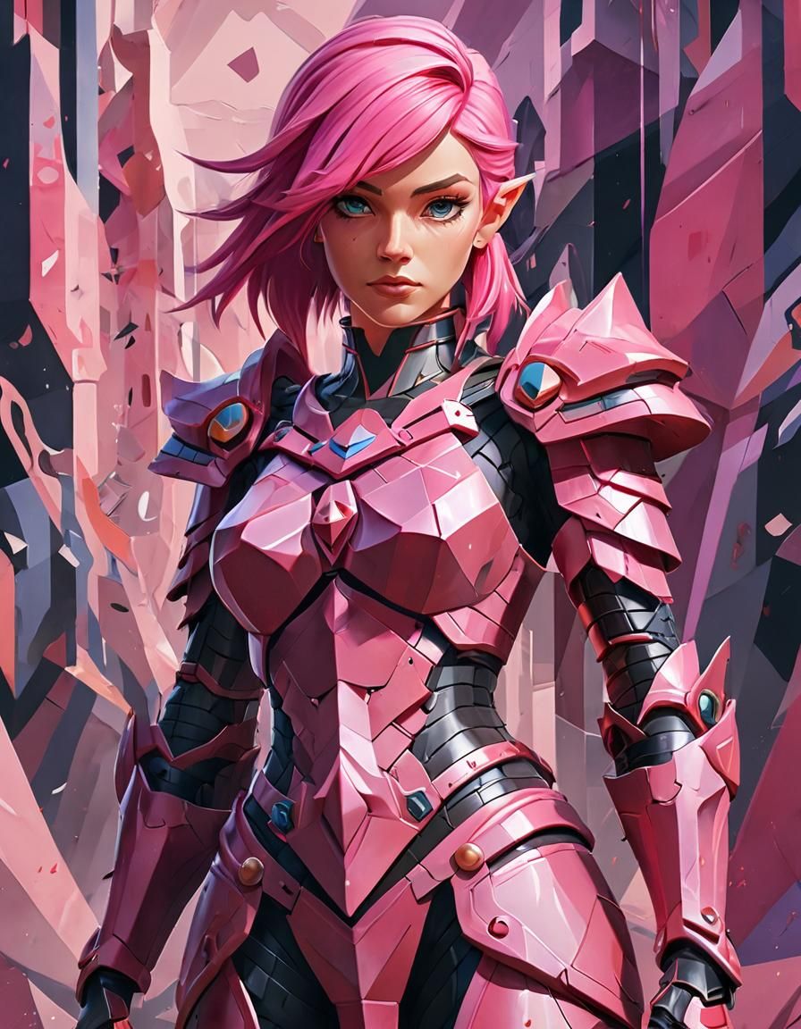 Zelda armored up.