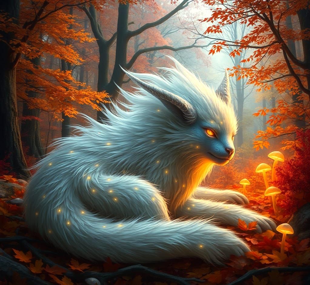 fur monster  by @black-feathered---Noora