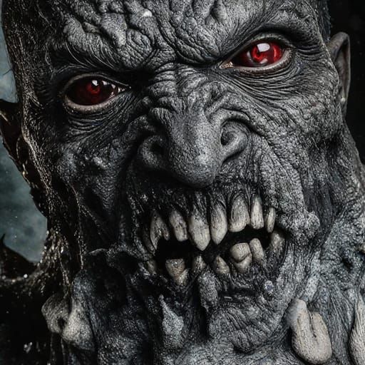 Truly creepy evil monster creation I just made