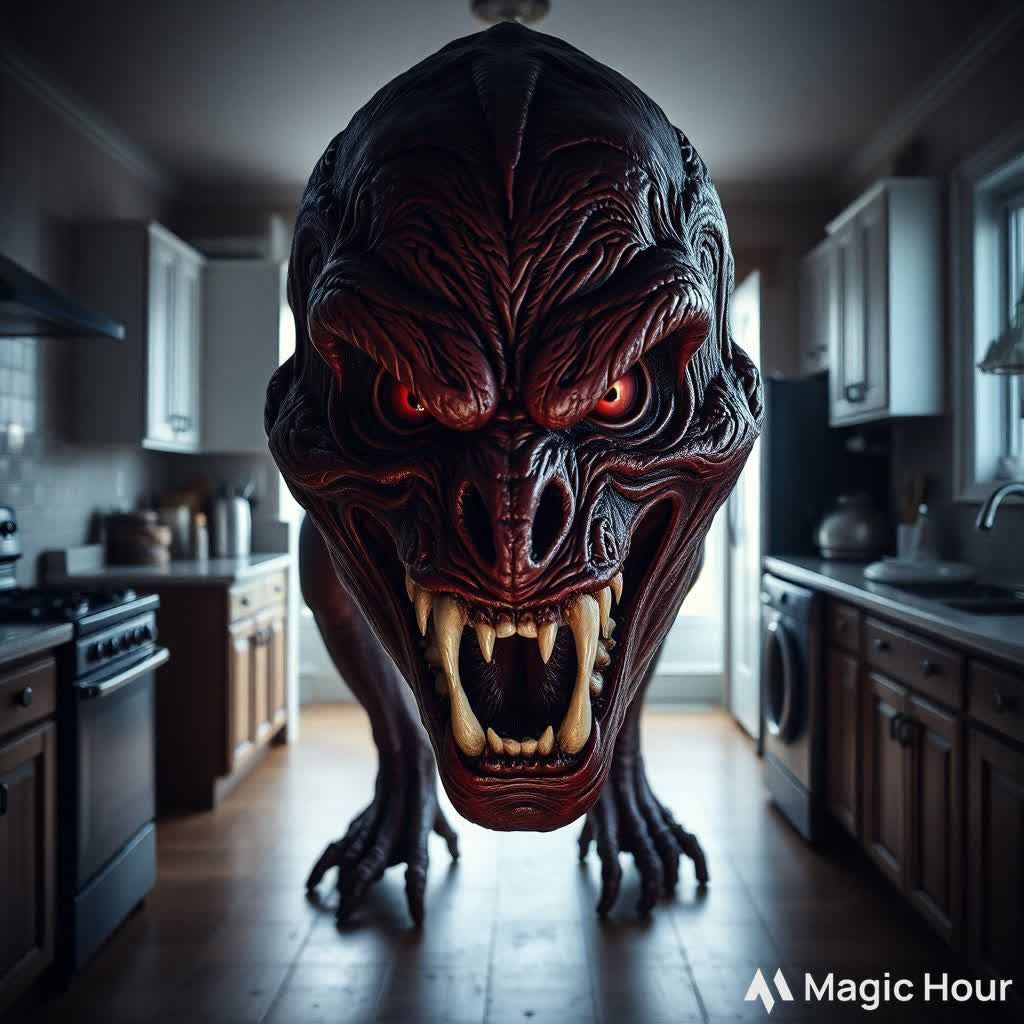 Truly scary pure evil sleep paralysis demon creature monster creation I just made