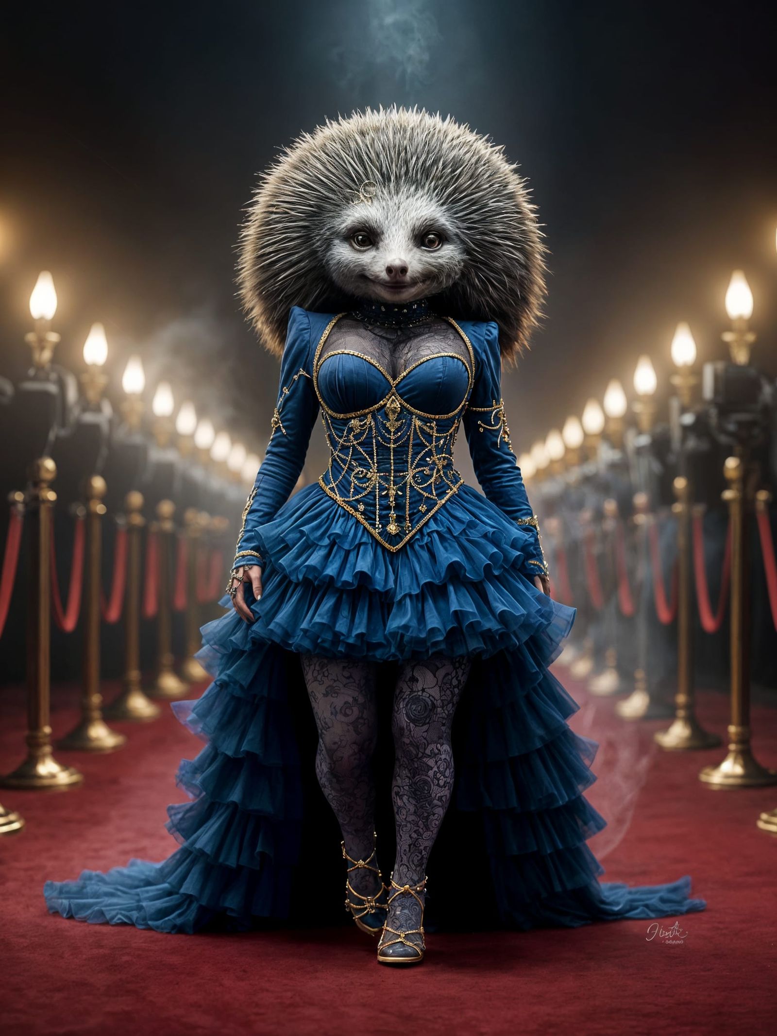 P.R Echidna   by @RandomlyGeneratedName