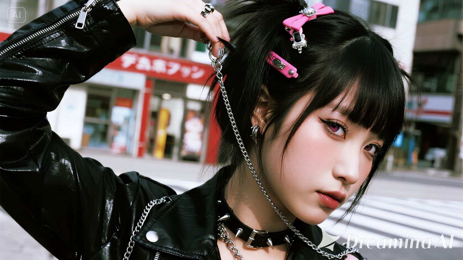 punk gyaru style of okinawa, shibuya and harajuku