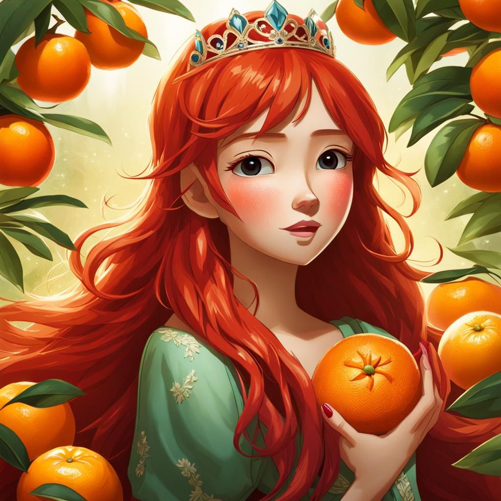 Fruitful girl AI Generated Artwork NightCafe Creator