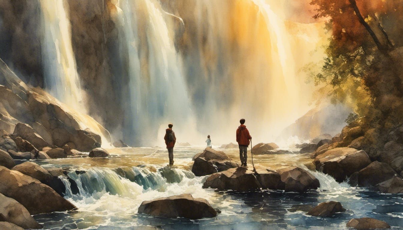 Taking in the Majesty of Wilson Falls