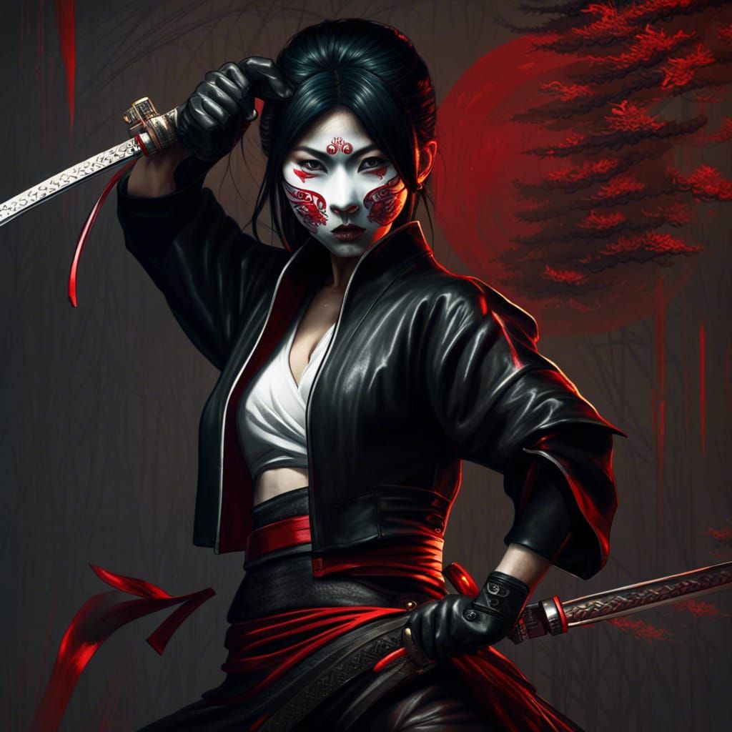 Katana (Tatsu Yamashiro) - AI Generated Artwork - NightCafe Creator