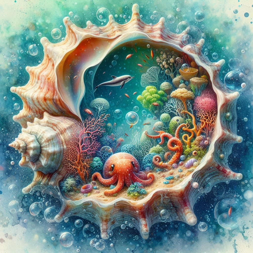 Life Beneath the Waves  by @Csf