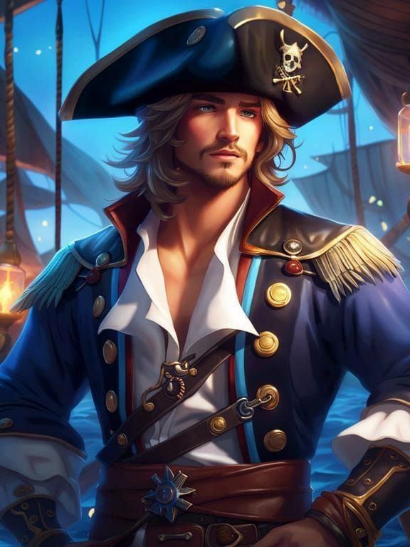 Pirate Captain - AI Generated Artwork - NightCafe Creator