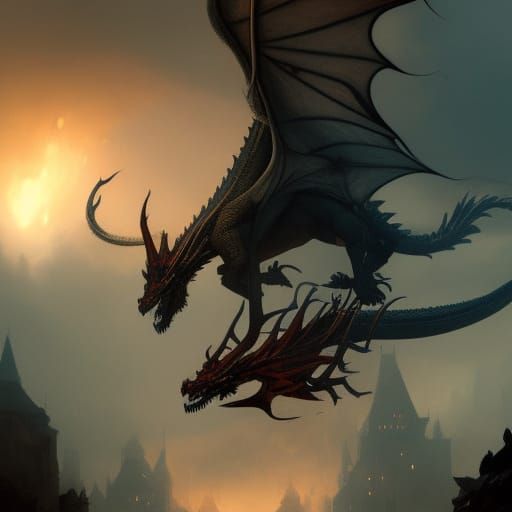 A dragon - AI Generated Artwork - NightCafe Creator