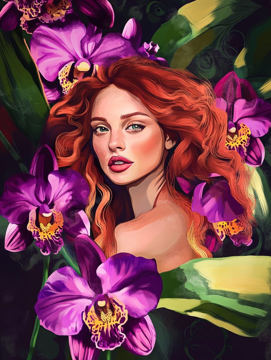 Wild orchids