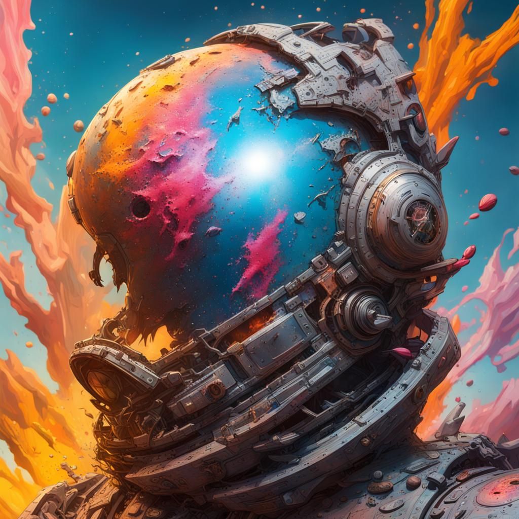 A destroyed cosmos