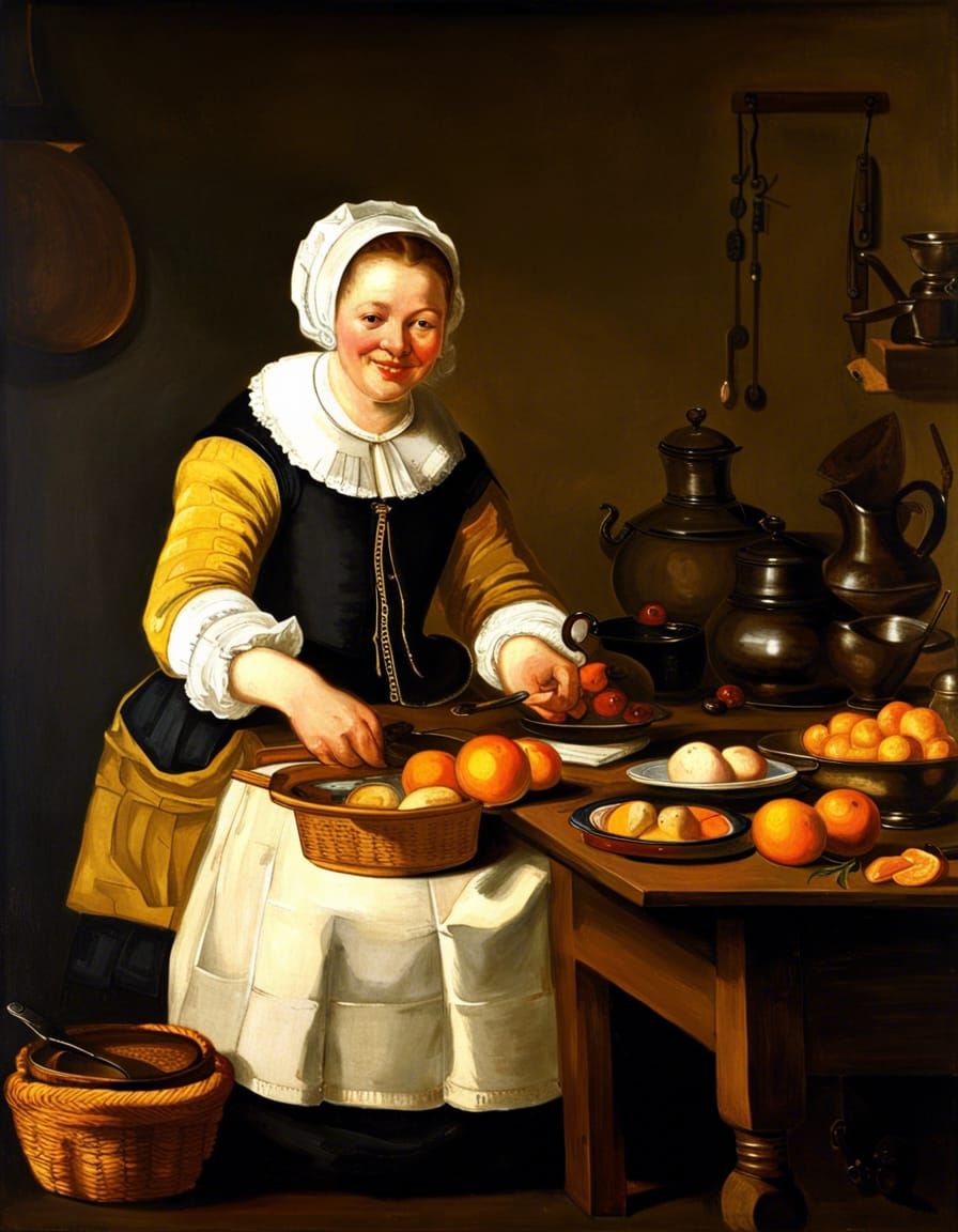 Dutch Golden Age of Art: Making Breakfast