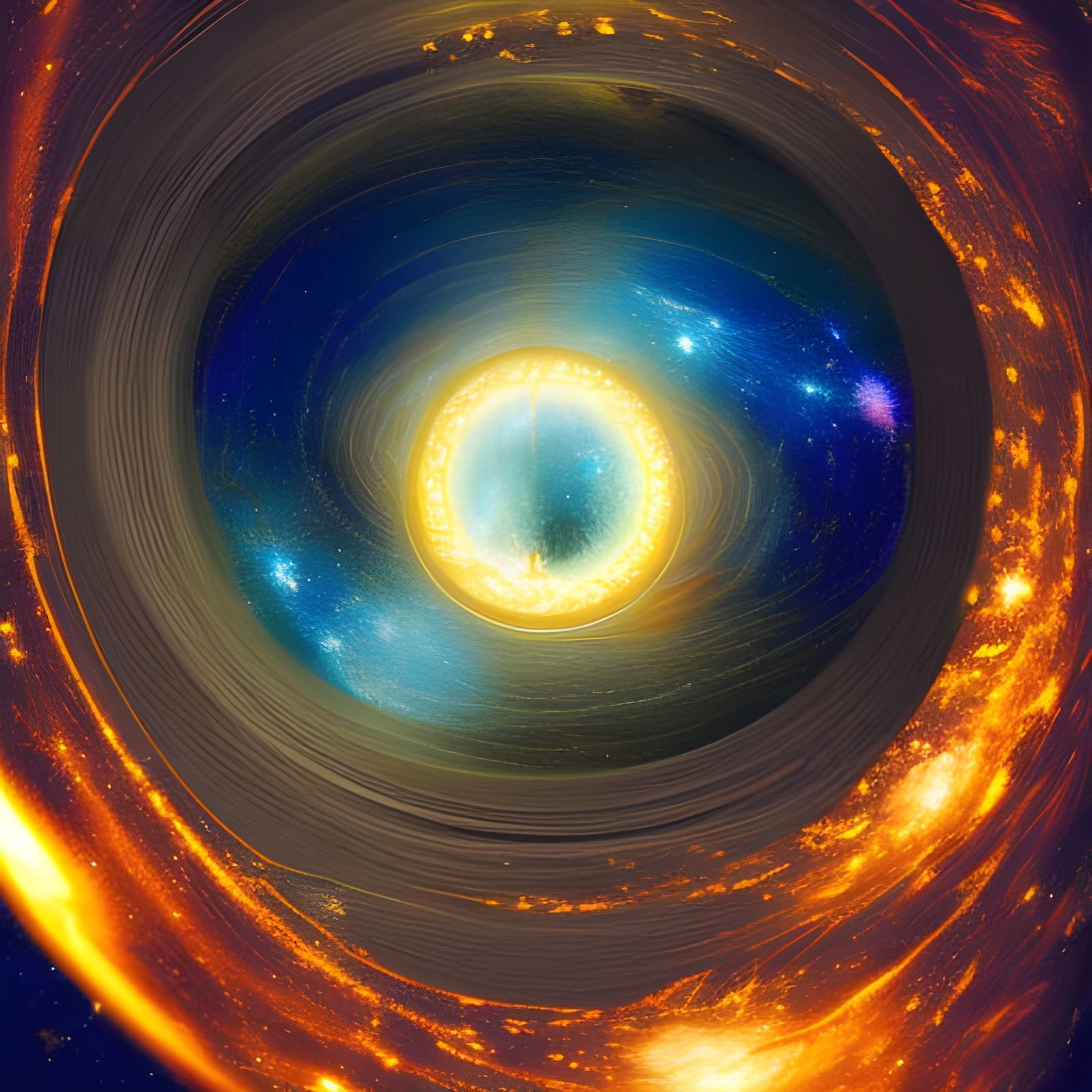 Cosmic hole - AI Generated Artwork - NightCafe Creator