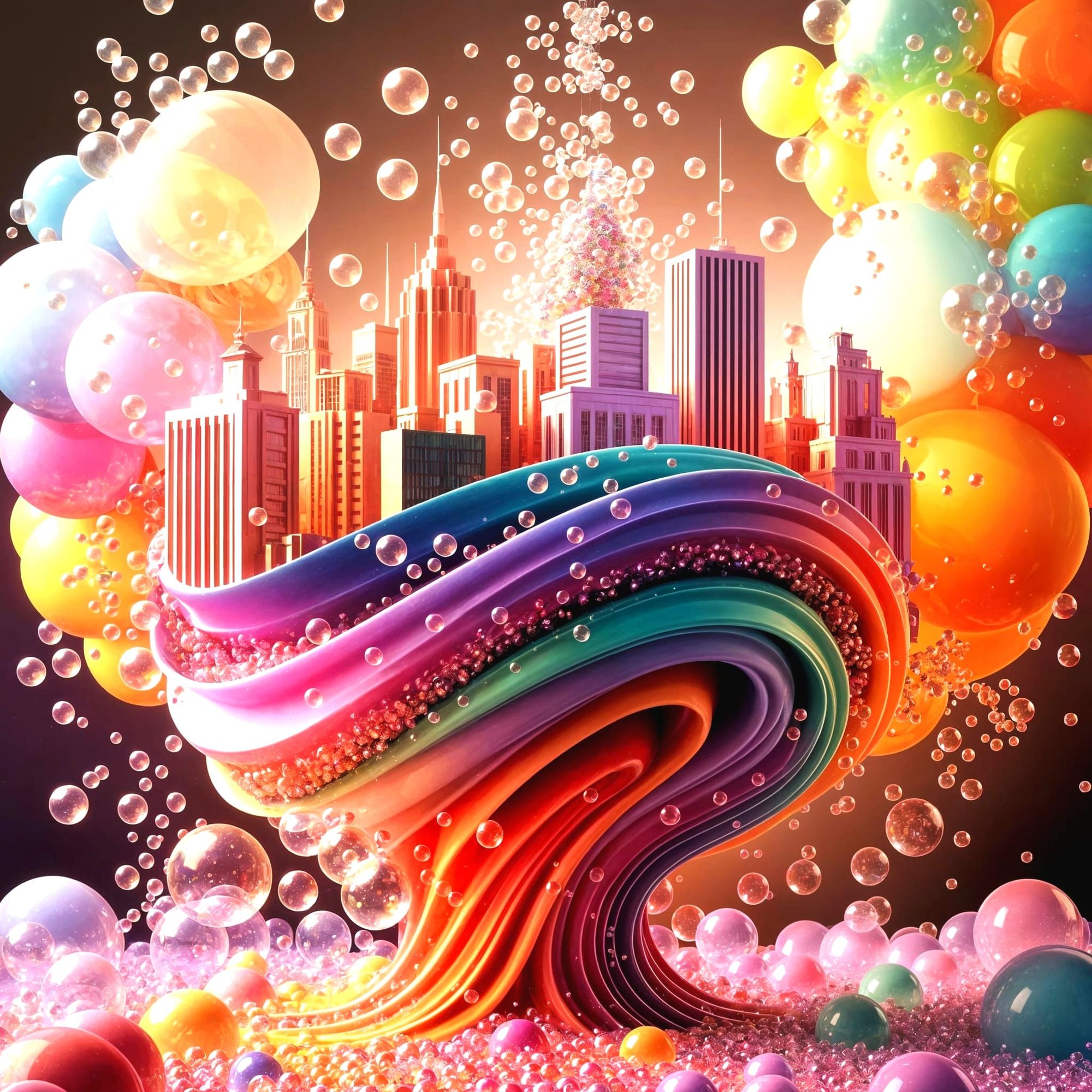 Macro View*"A croissant made of shattered smartphone screens, glistening with honey-dripping binary code (hex #FFD700).*
    Filling: melted...