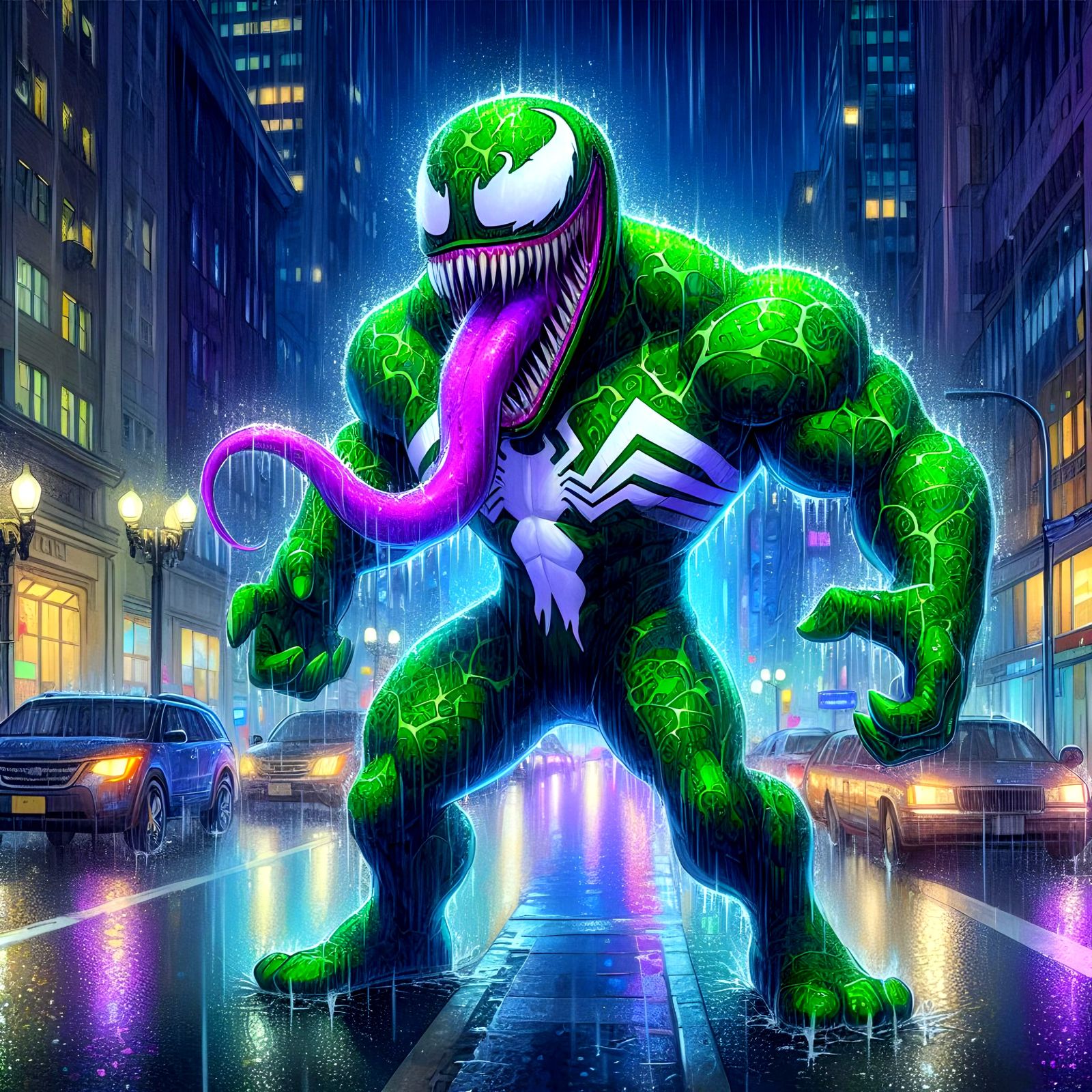 Green Venom: The Symbiote Menace