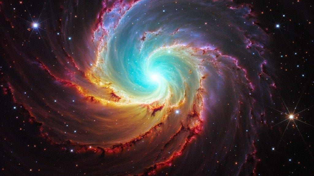 Nebula formation pillars of creation<lora:Nebula Flux:1.0> 