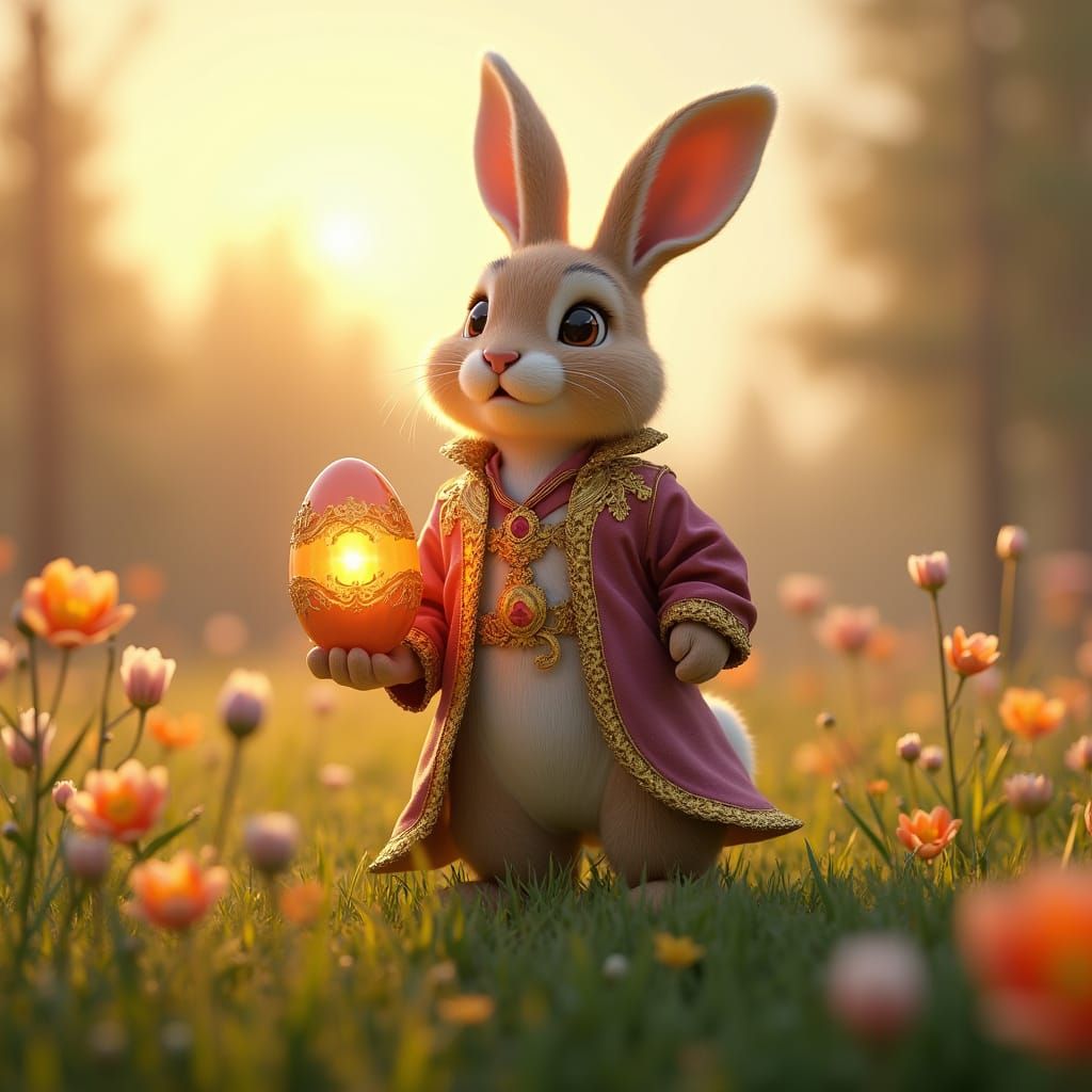 Easter Bunny  by @Auriana