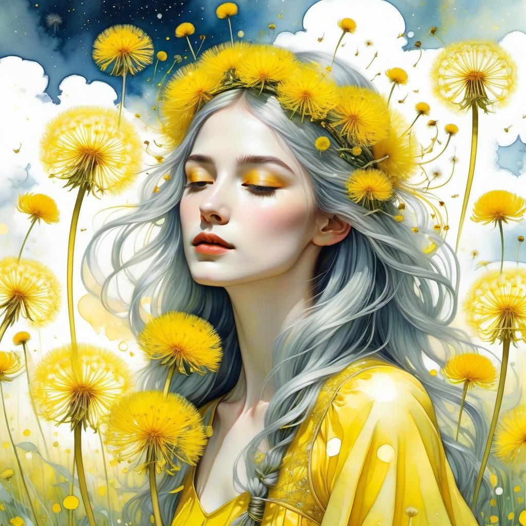 Dandelion Queen  by @Vusa