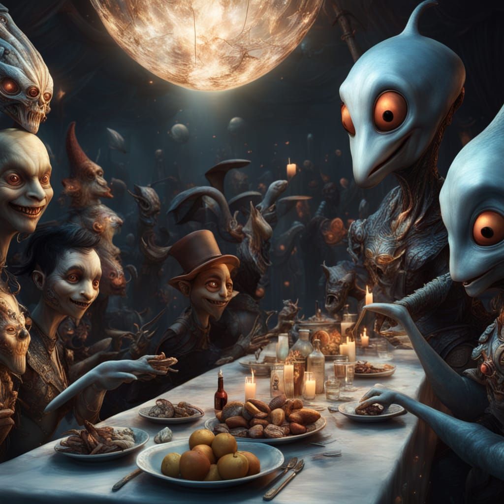 All Fools Party at Bistro Bizzarro