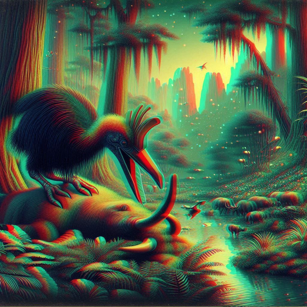 stone age monster birds