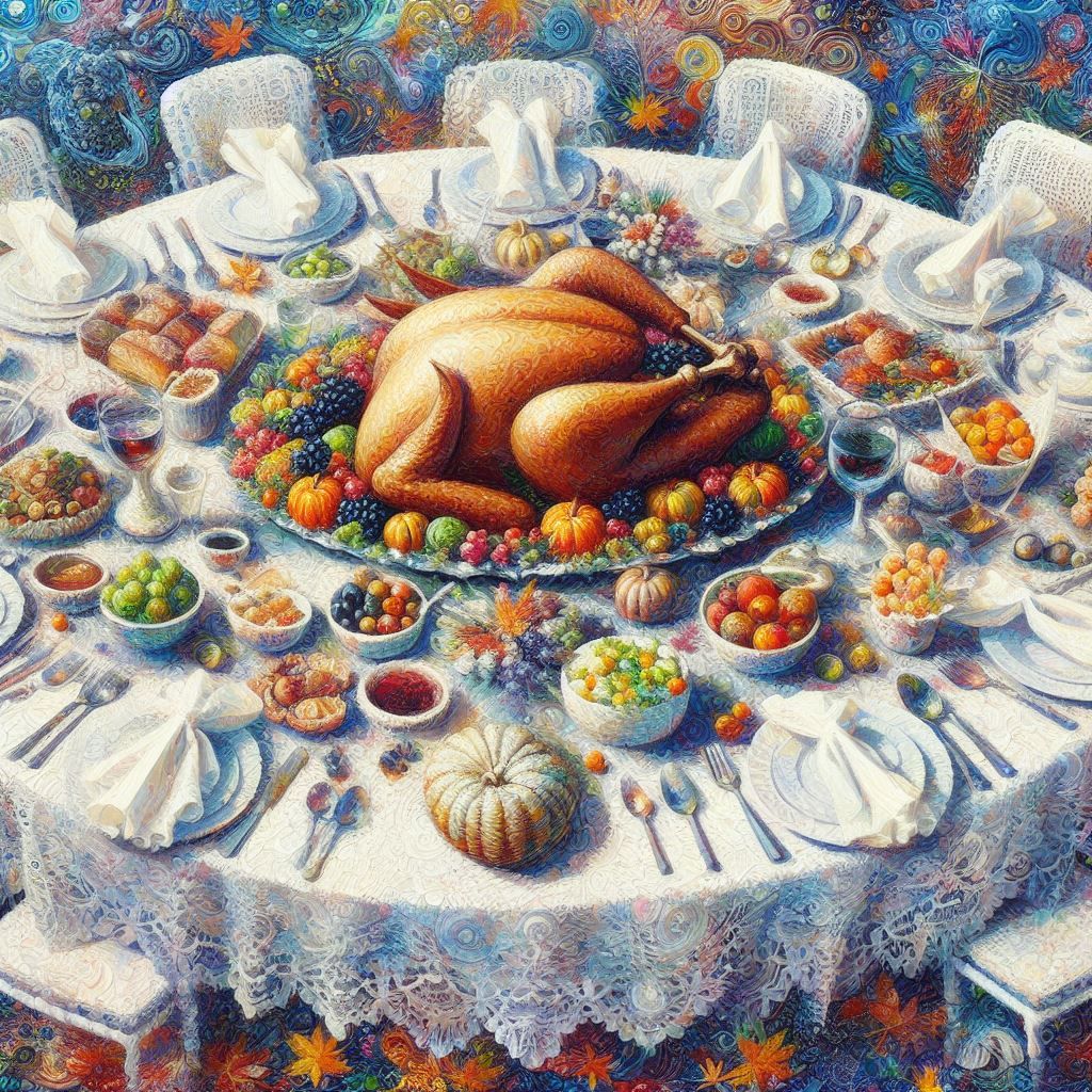 Thanksgiving tablescape