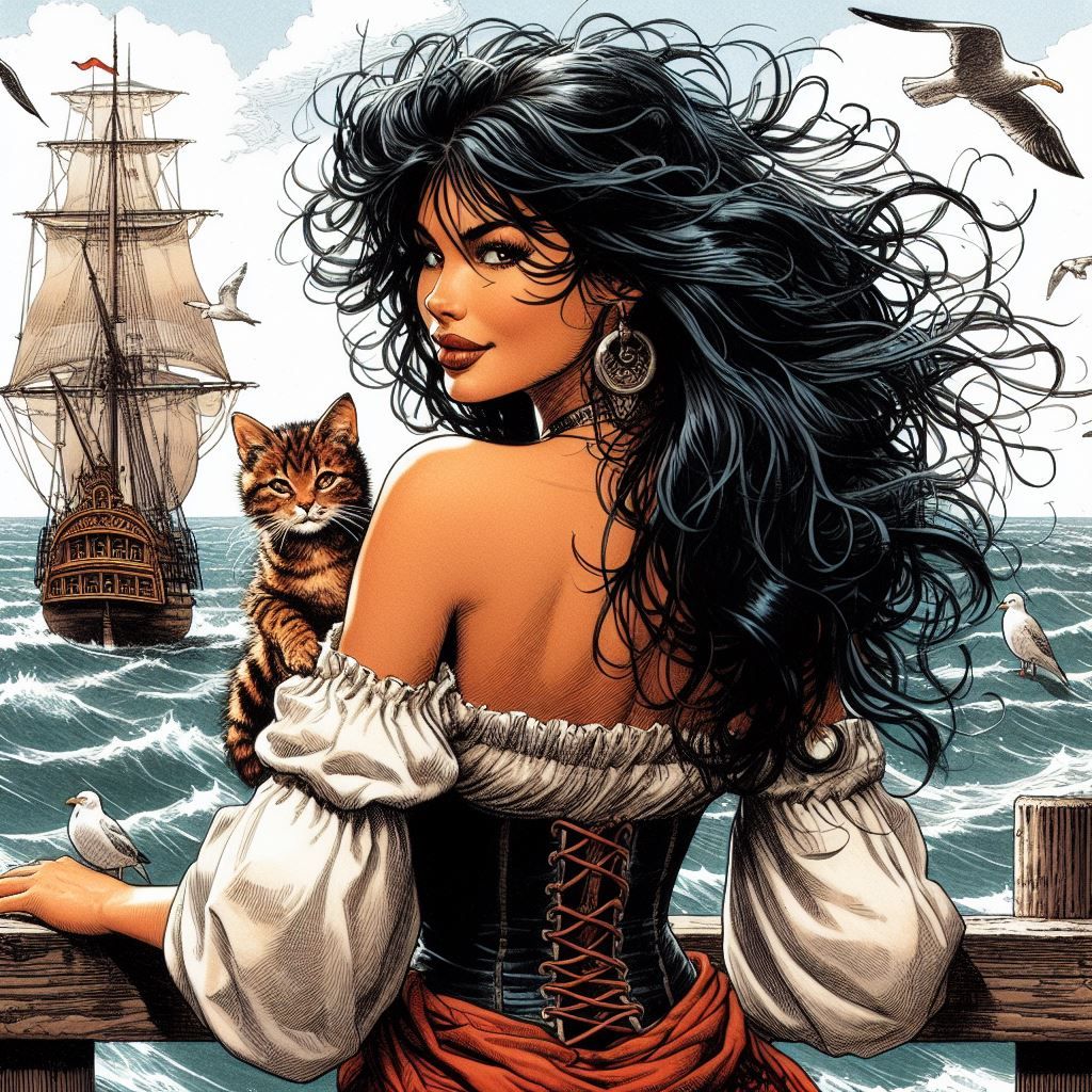 The Cat and his Lady