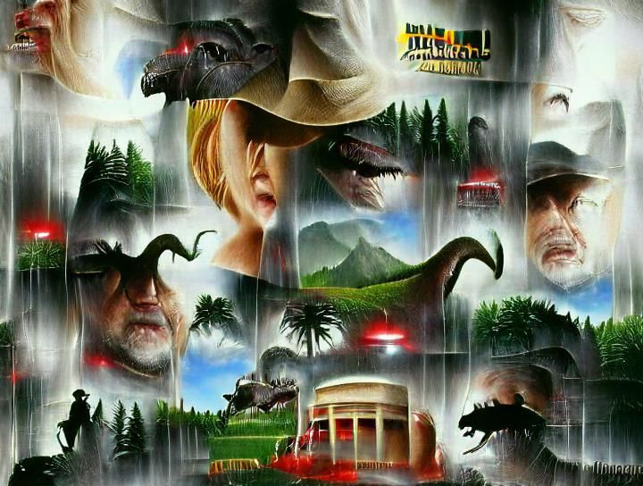 Jurassic Park movie poster