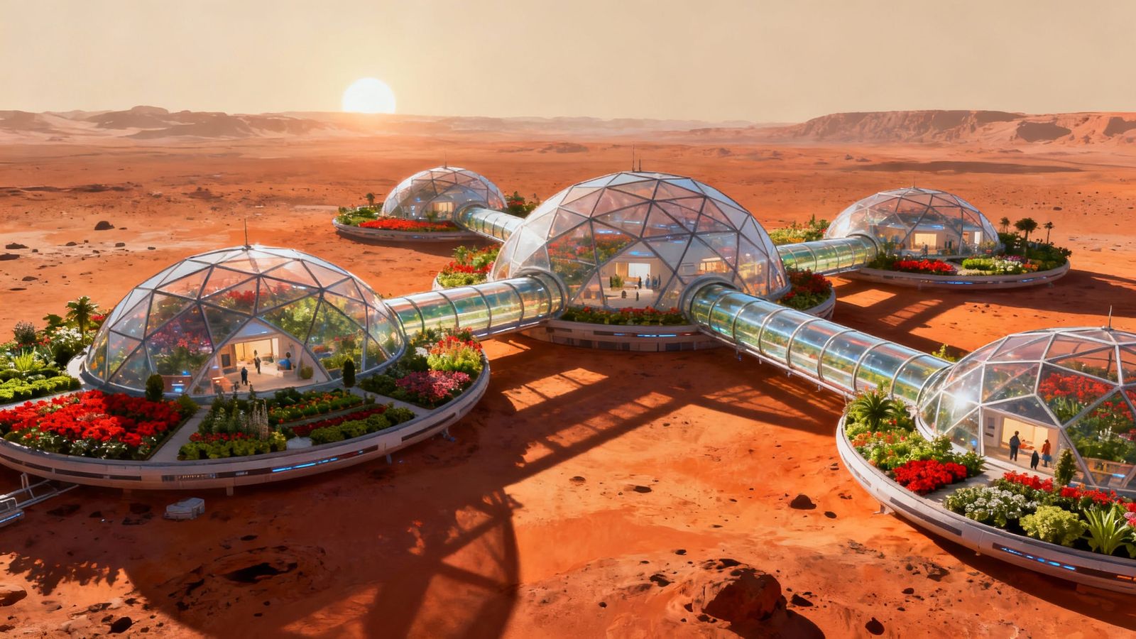 New Mars settlement  by @Bambam58