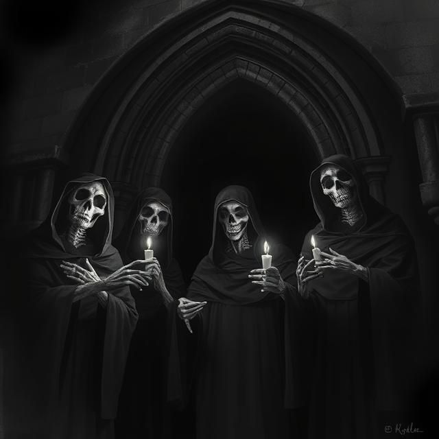 CHRISTMAS IN THE  CRYPT - UNDEAD CAROLERS .