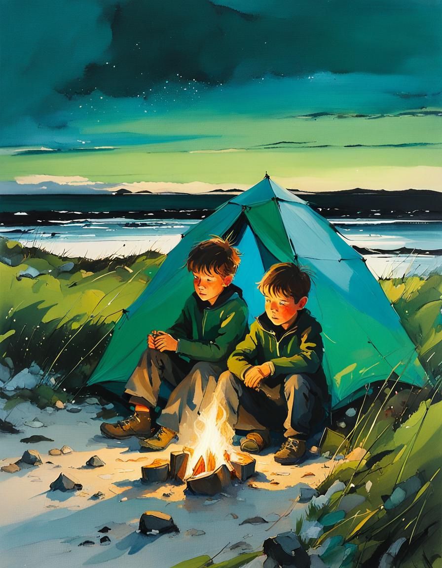 Brothers camping adventures   by @Northview