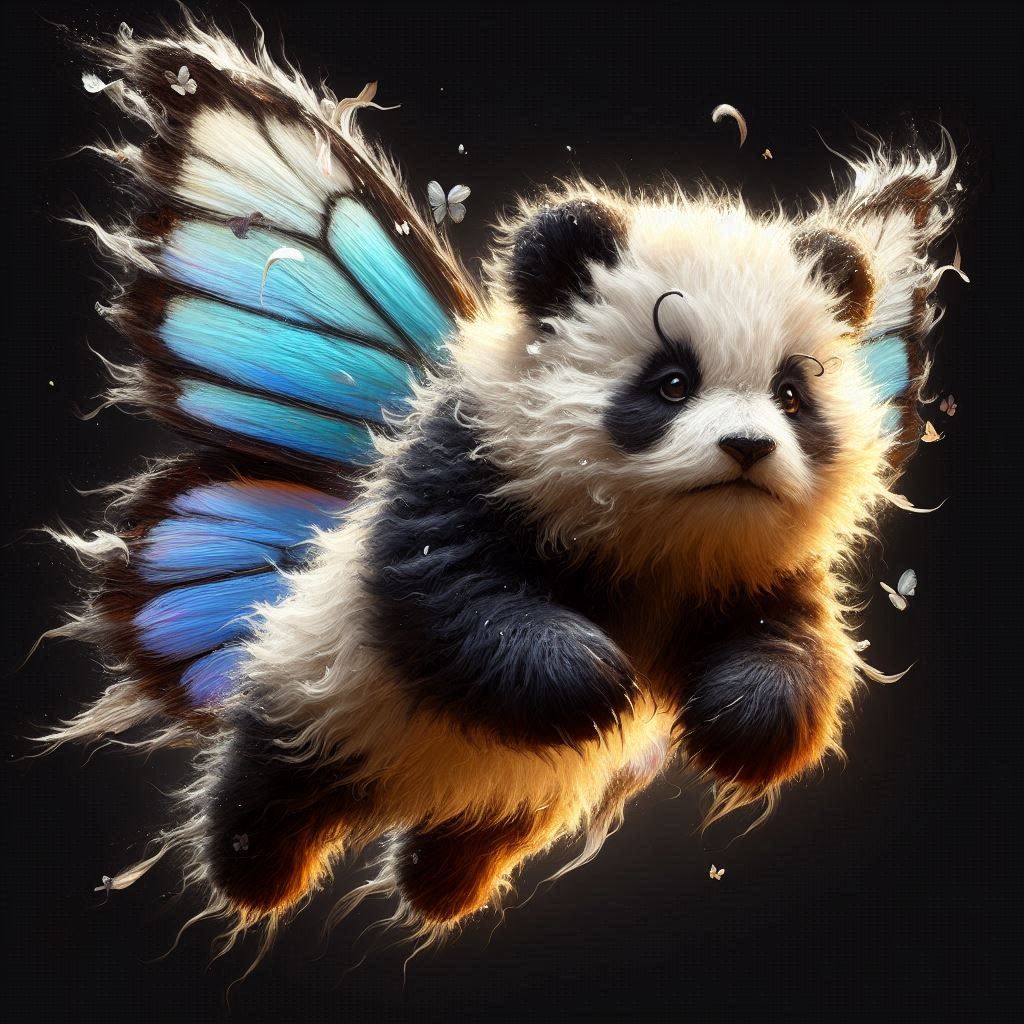 Flying Panda Butterfly