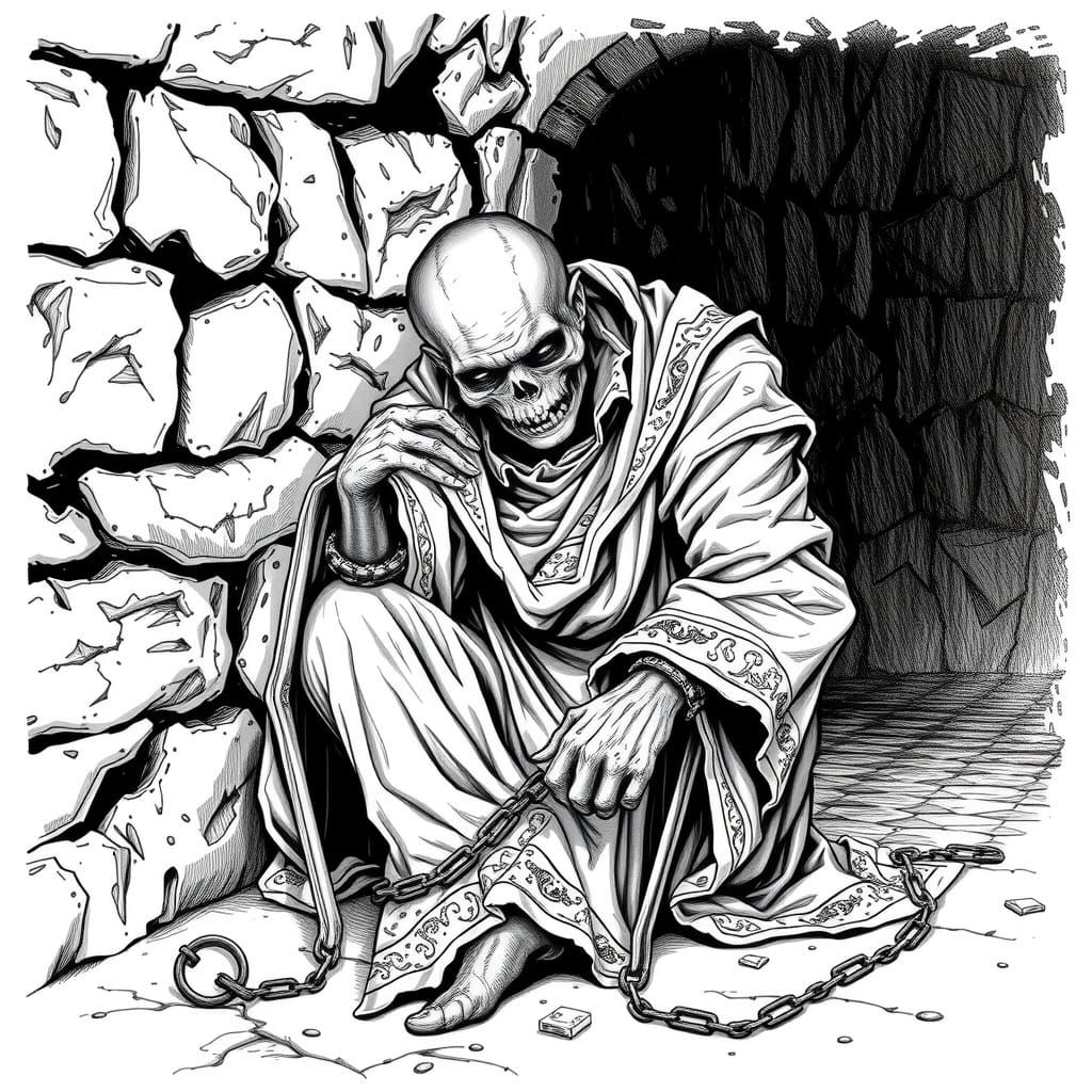 Bound Lich in Yellow