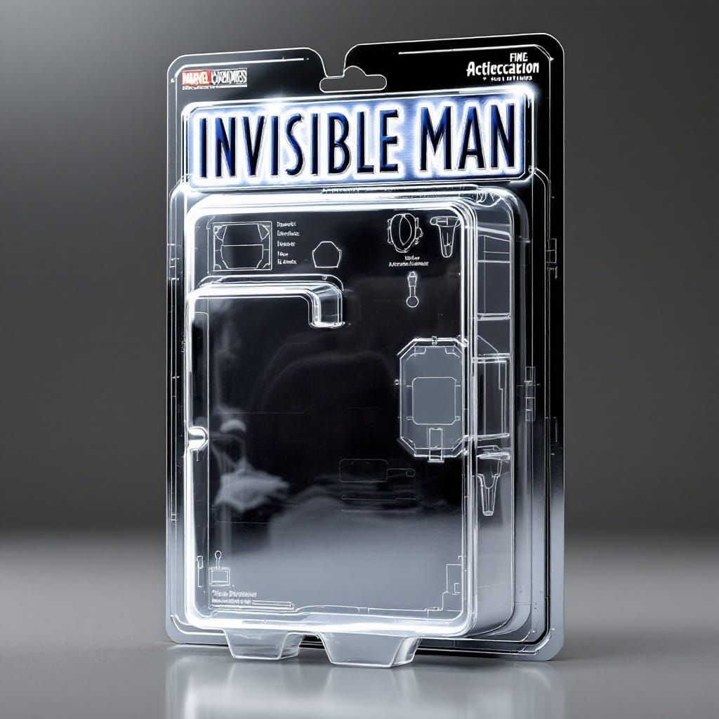 The Invisible man action figure!  by @Karlos Fandango