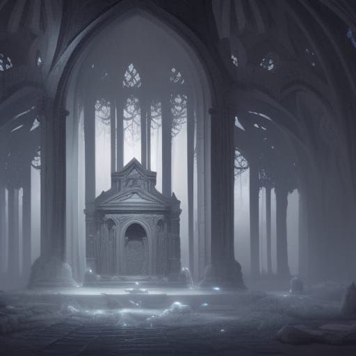 The lady's crypt - AI Generated Artwork - NightCafe Creator