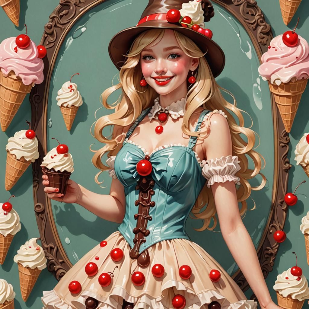Ice cream girl