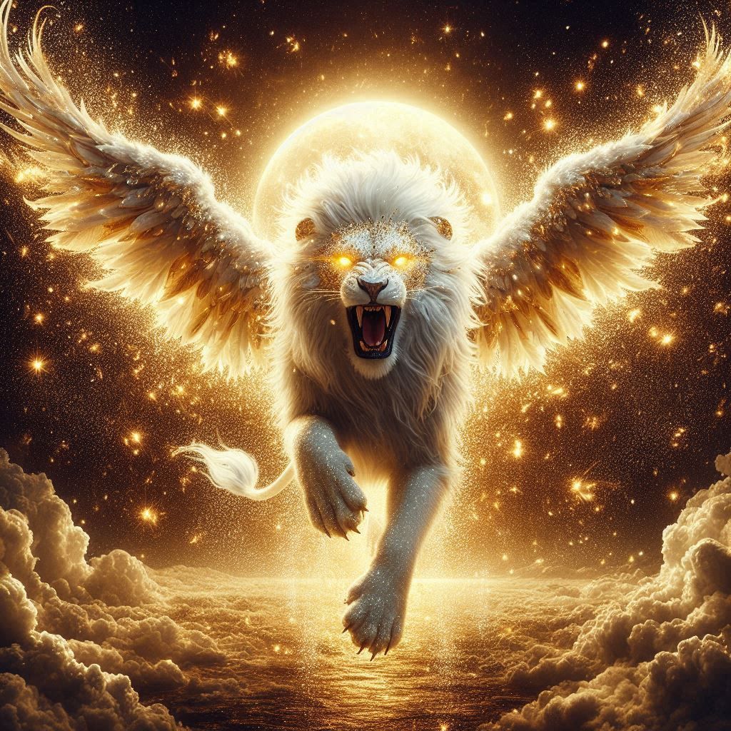 Golden Seraphim Lion