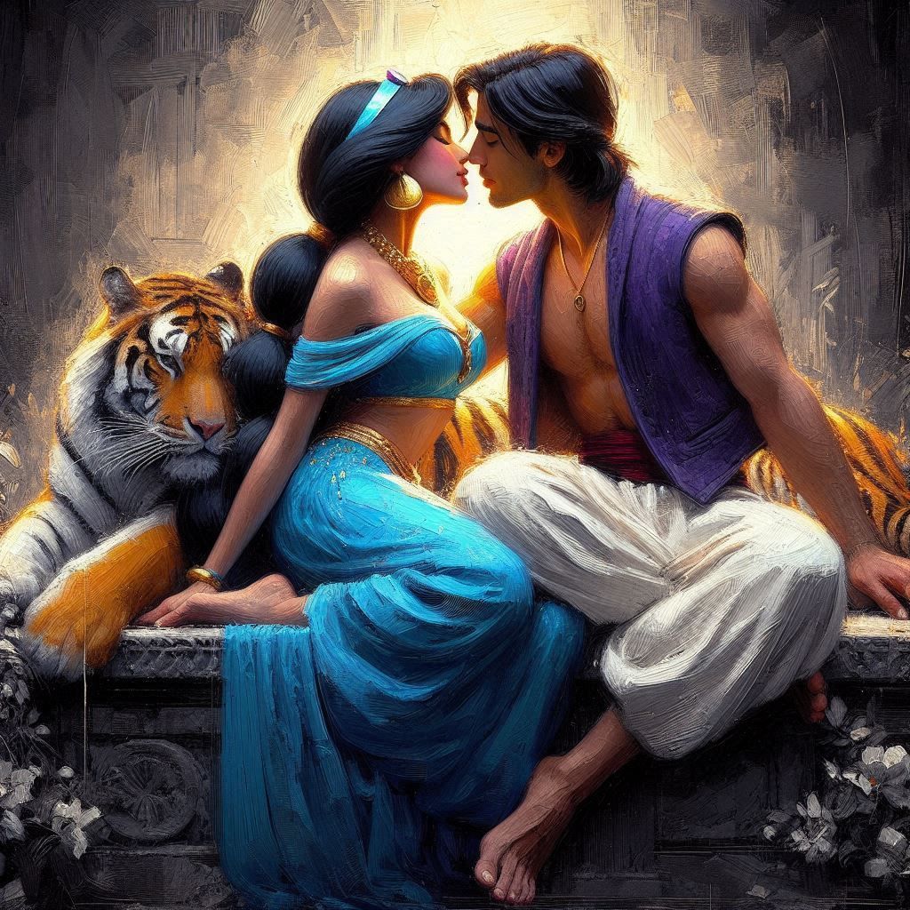 Jasmine and Aladdin