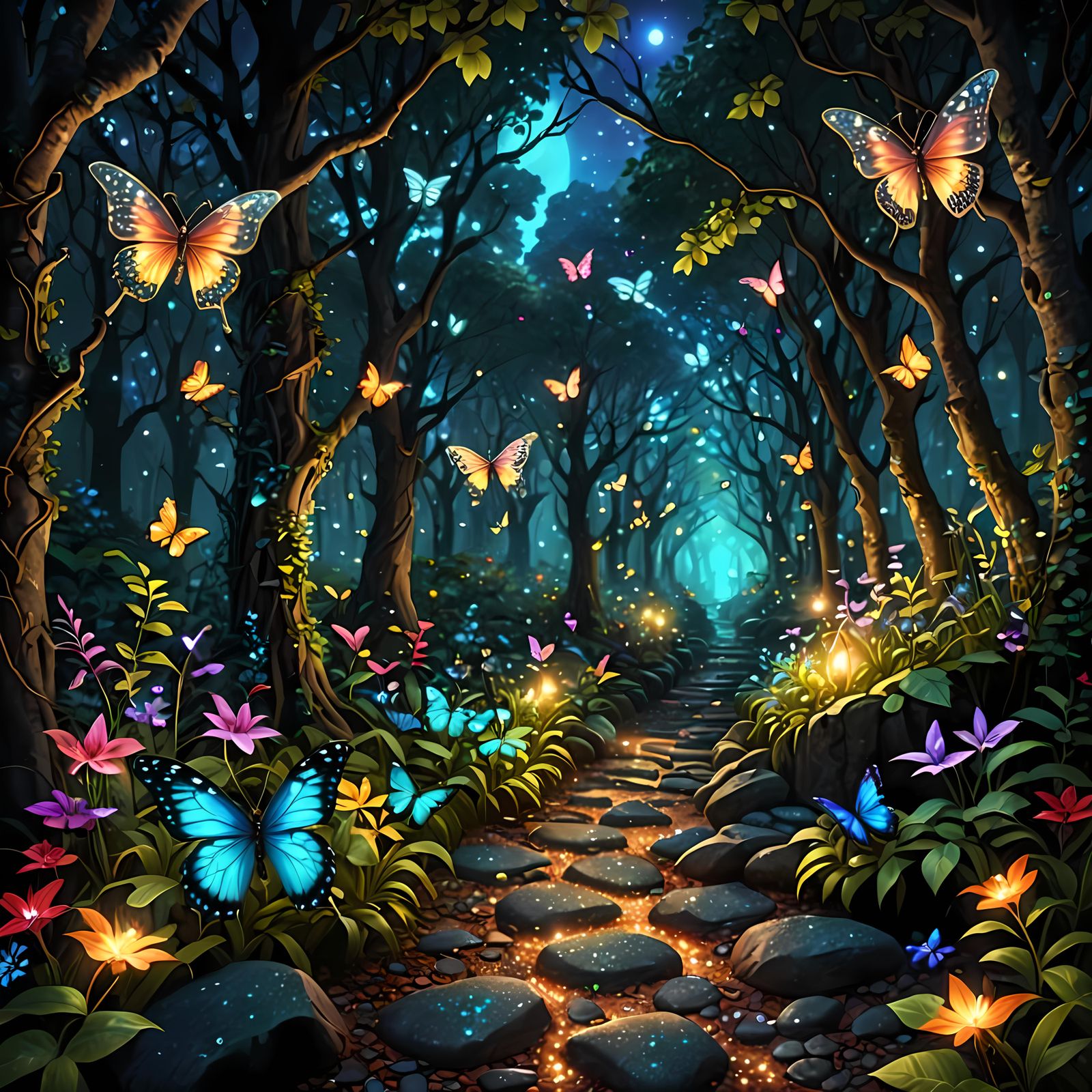 Through nature’s enchanting path  by @Artificial Artistry