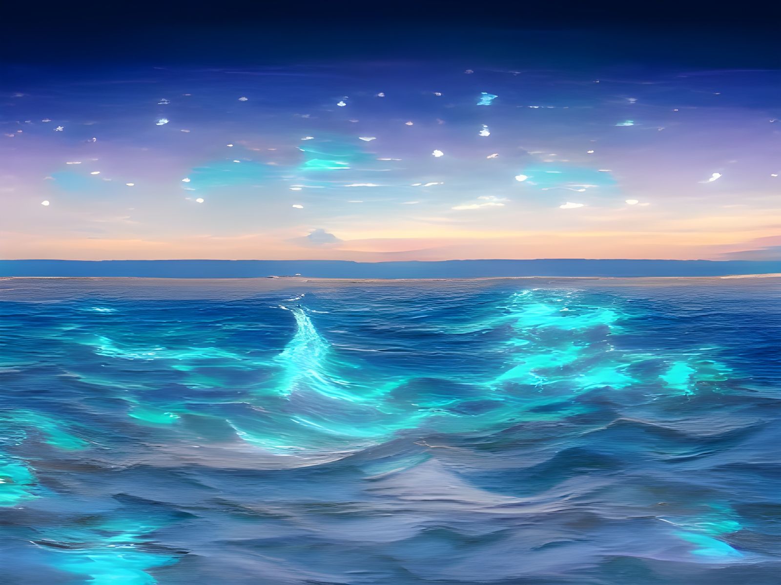 Dream ocean - AI Generated Artwork - NightCafe Creator