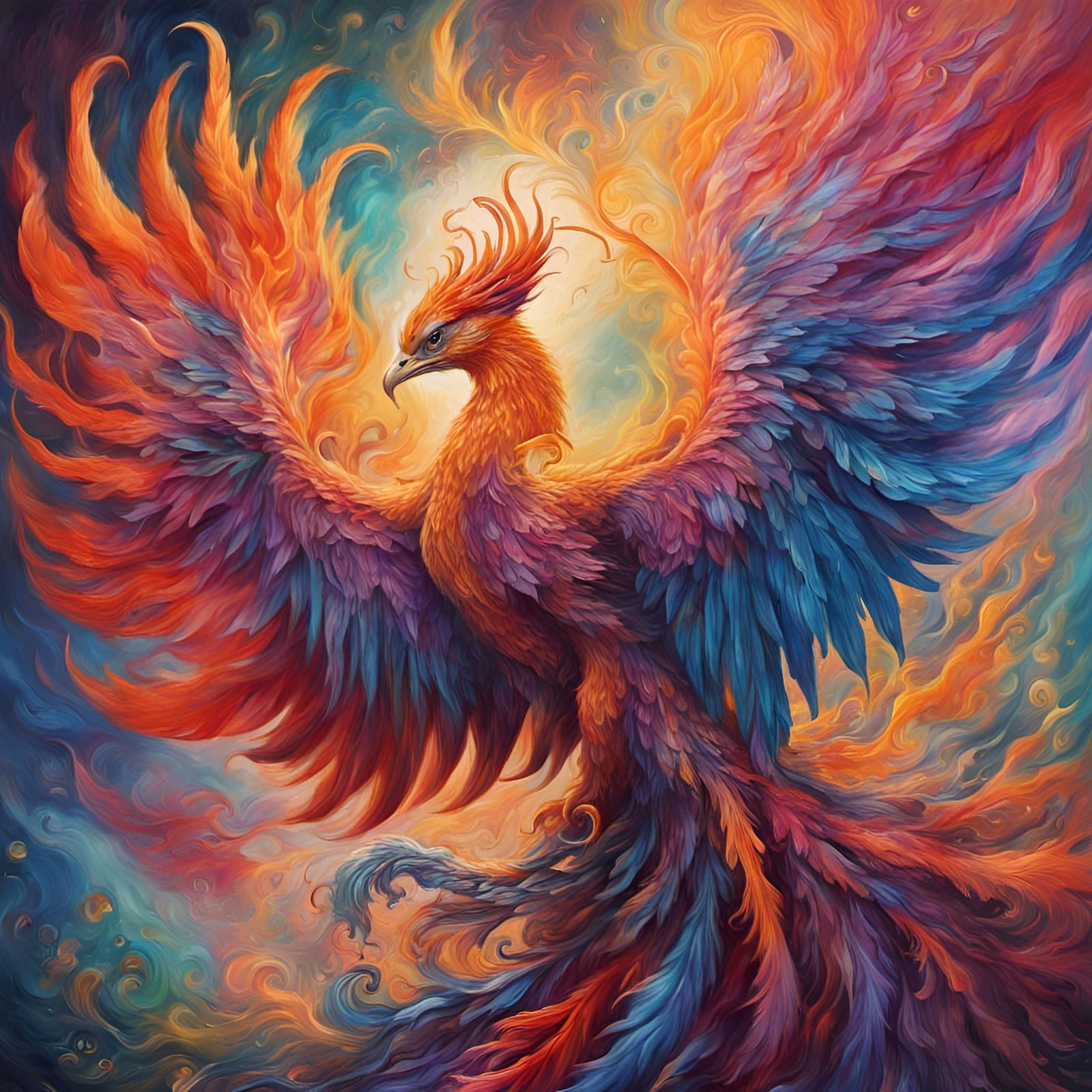 Pheonix - AI Generated Artwork - NightCafe Creator