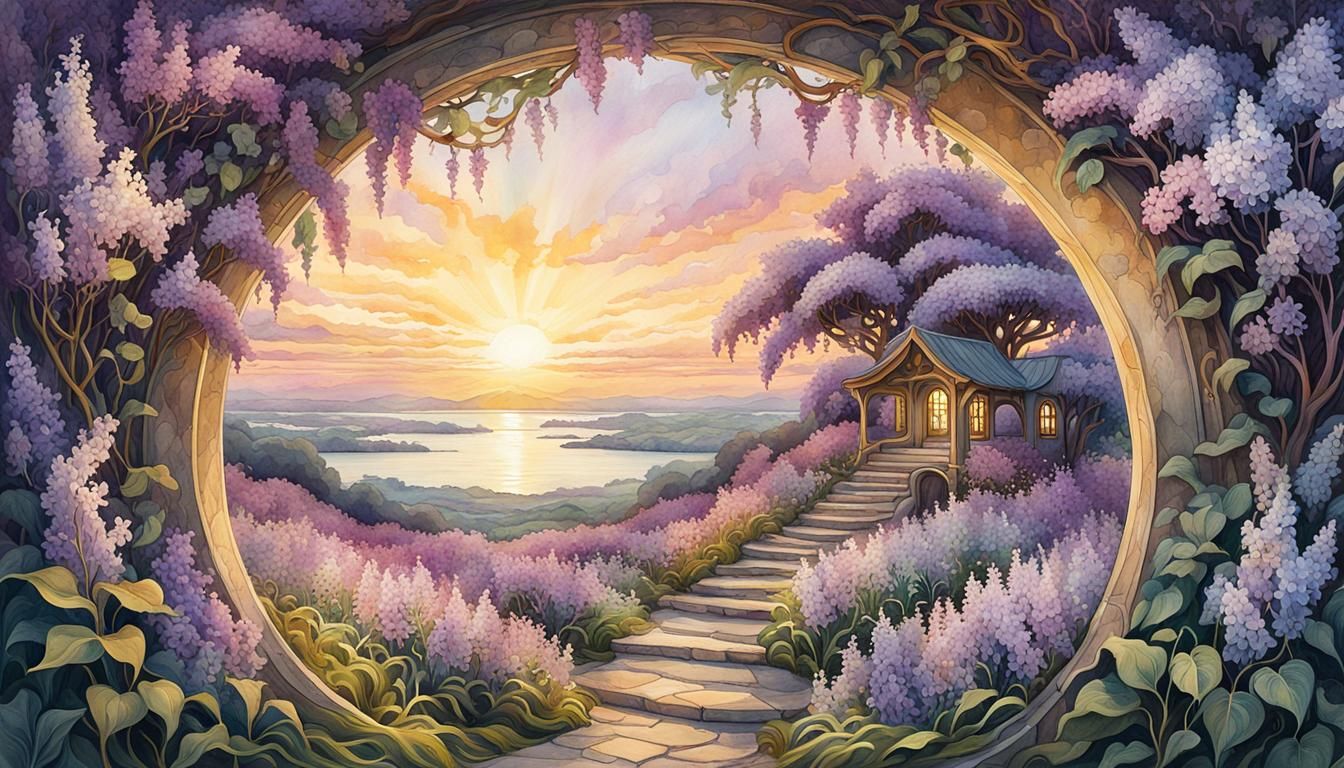 Lilac Entrance