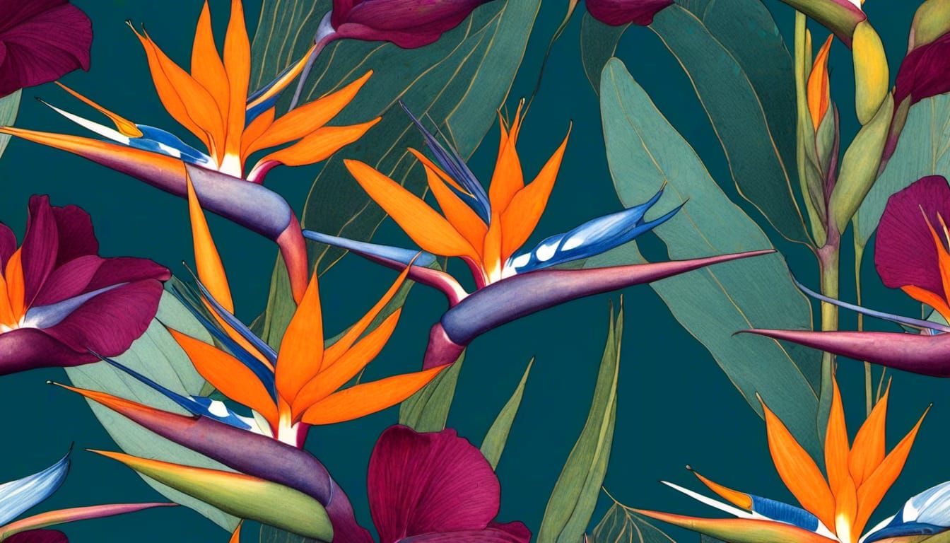 illustration, <lora:Klimt Craft:1.0> delicacy and precision of botanical ink drawings, using shades and lines to enhance the beauty of Bird...