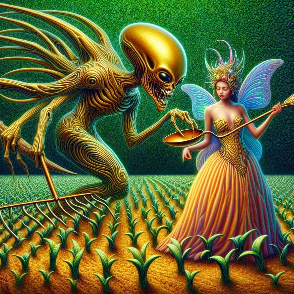 The fable of the alien and the fairy