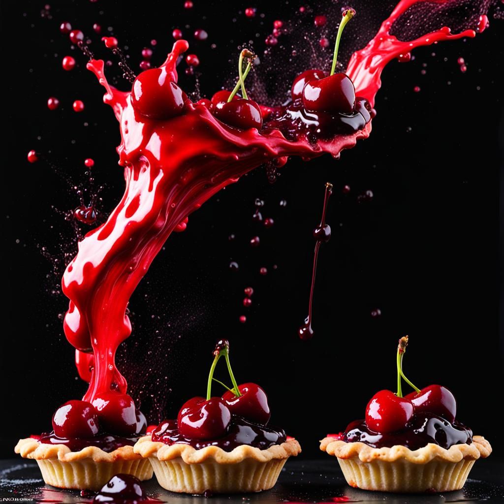 Oops Splash Of Organic Cherry Pies.