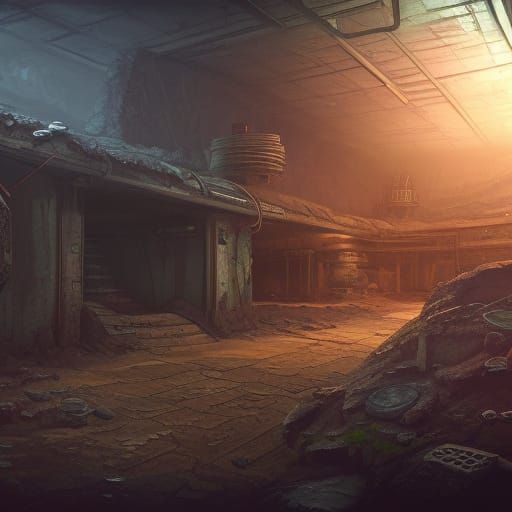 underground apocalyptic bunker