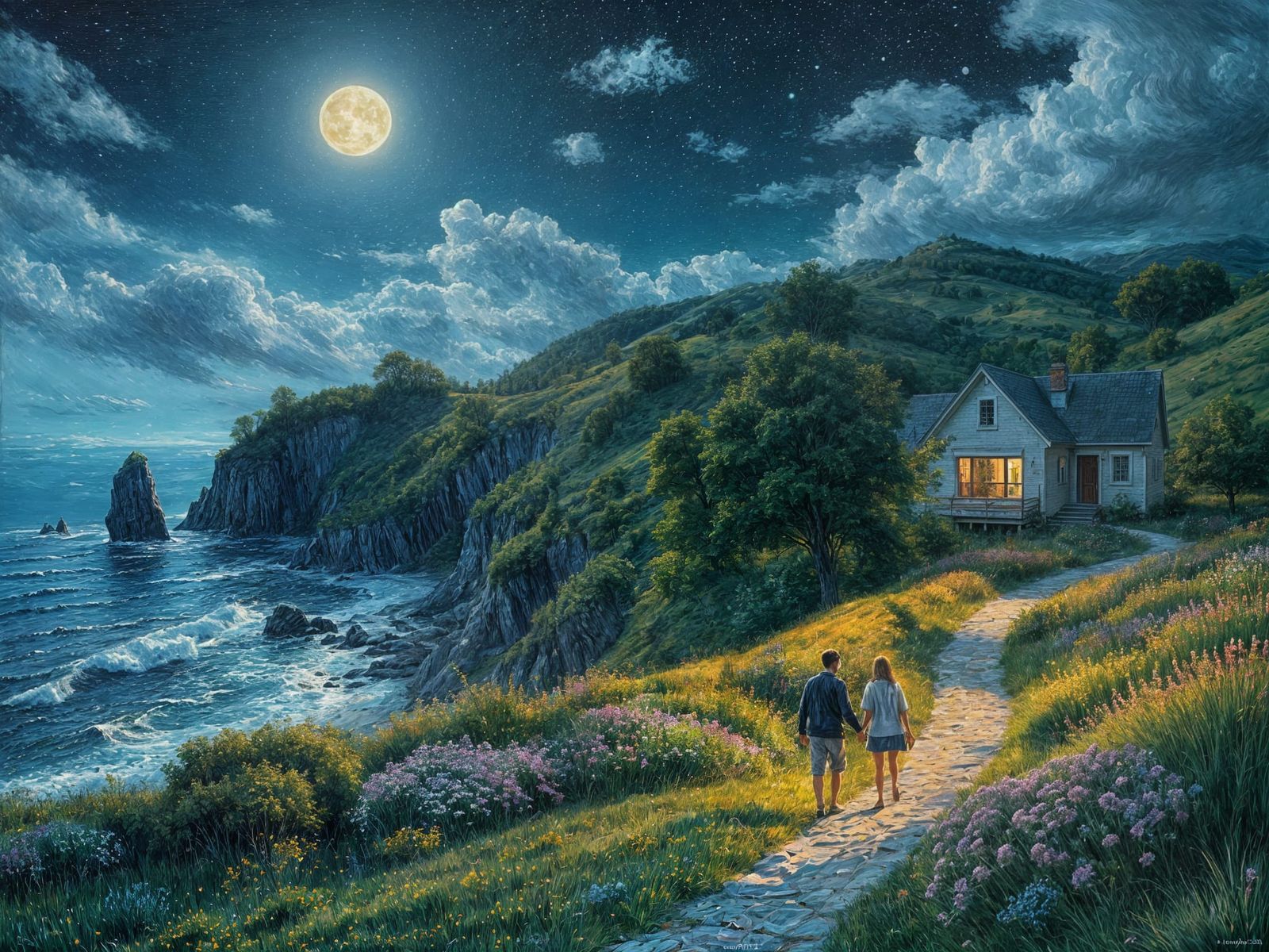 summernight love  by @RatzeP2