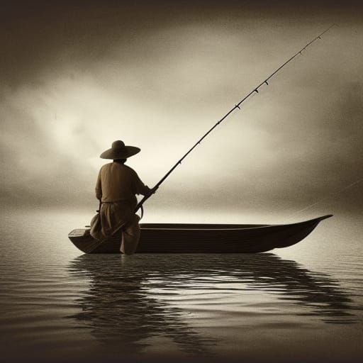 Old Fisherman  by @Moosewhisperer