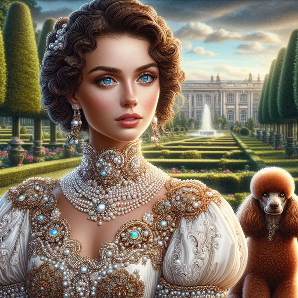 Lady and Poodle
