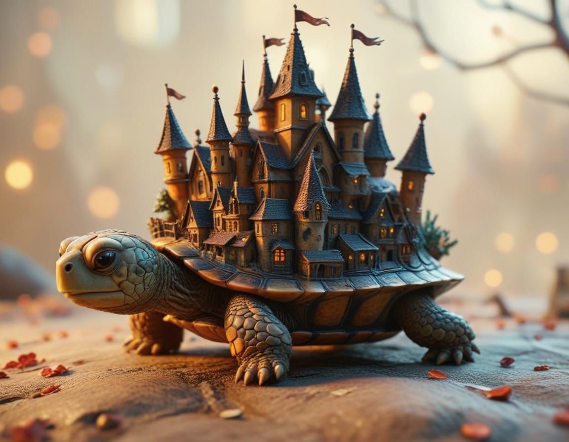 Wandering village  by @Kroetenfreund